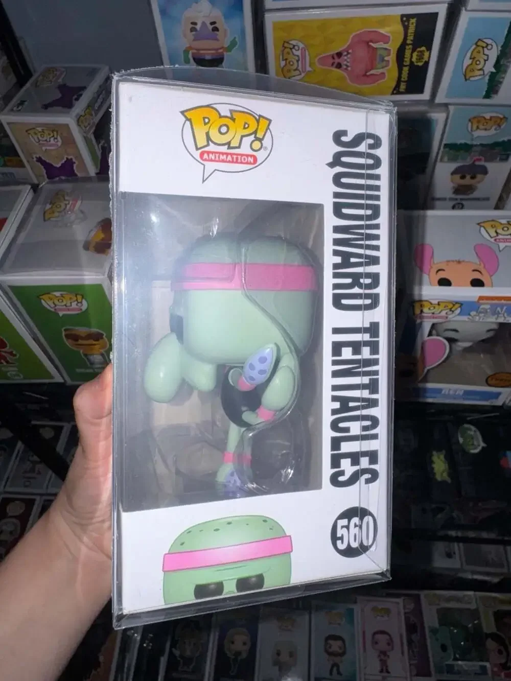 Funko Pop! Animation SpongeBob SquarePants Squidward Tentacles #560 Vinyl Figure
